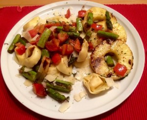 Tortelini mit Spargel
