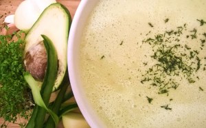 Avocadosuppe