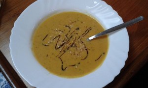 Kürbiscremesuppe