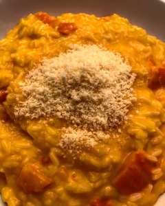 Kürbis-Risotto