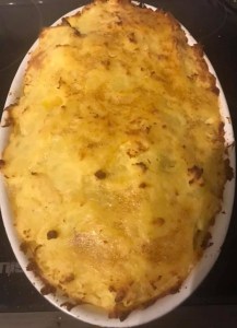 Kartoffel-Sauerkraut-Auflauf